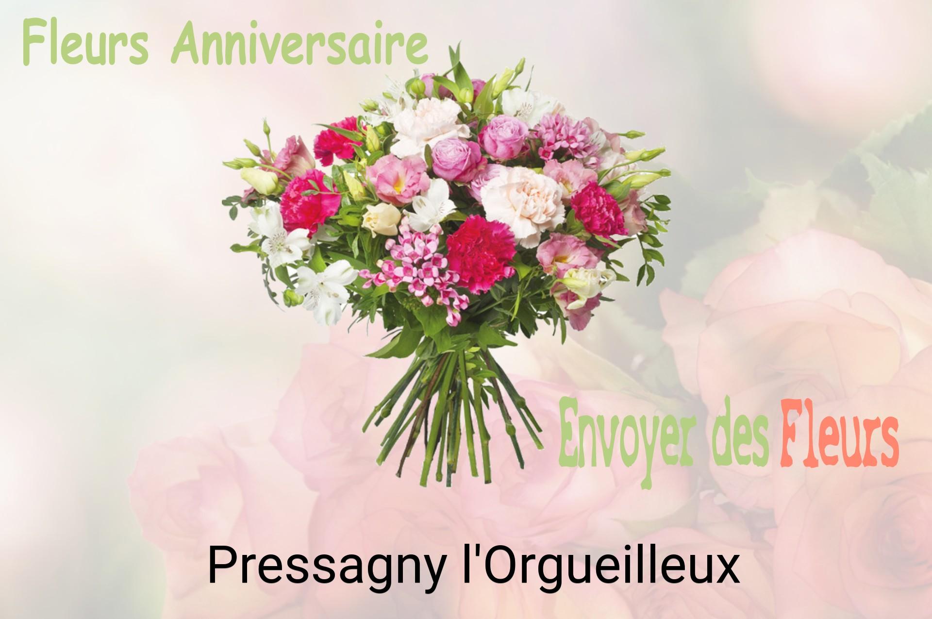 Bouquet de fleurs d’anniversaire livré à Pressagny-l'Orgueilleux