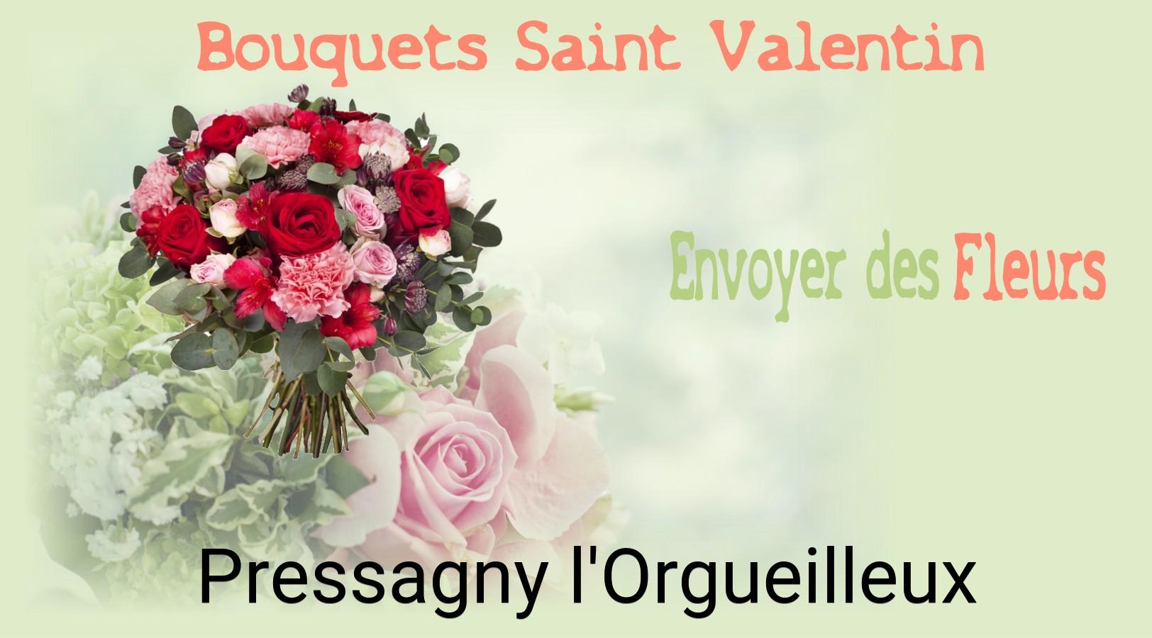 Roses de Saint-Valentin livrées à Pressagny-l'Orgueilleux